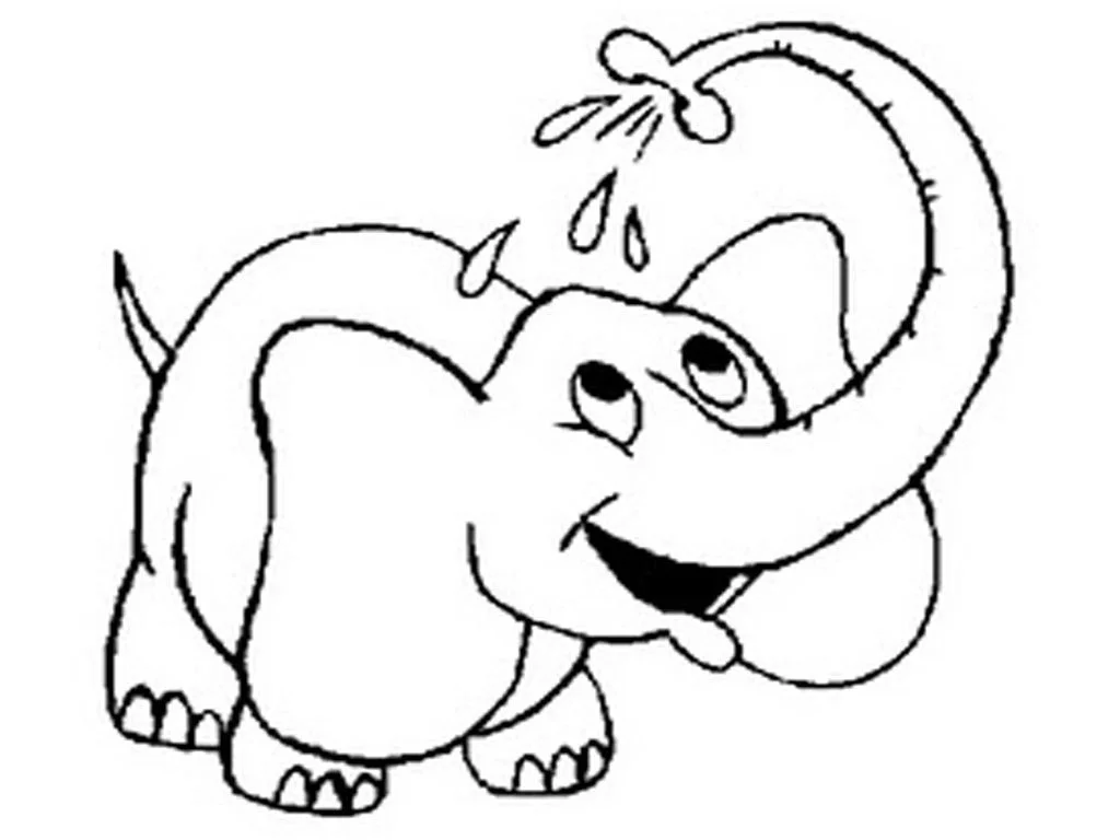 Elephant Coloring Pages 50