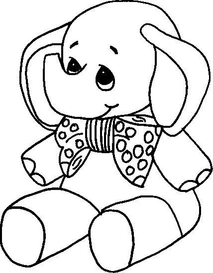 Desenhos de Elephant Para Colorir 68