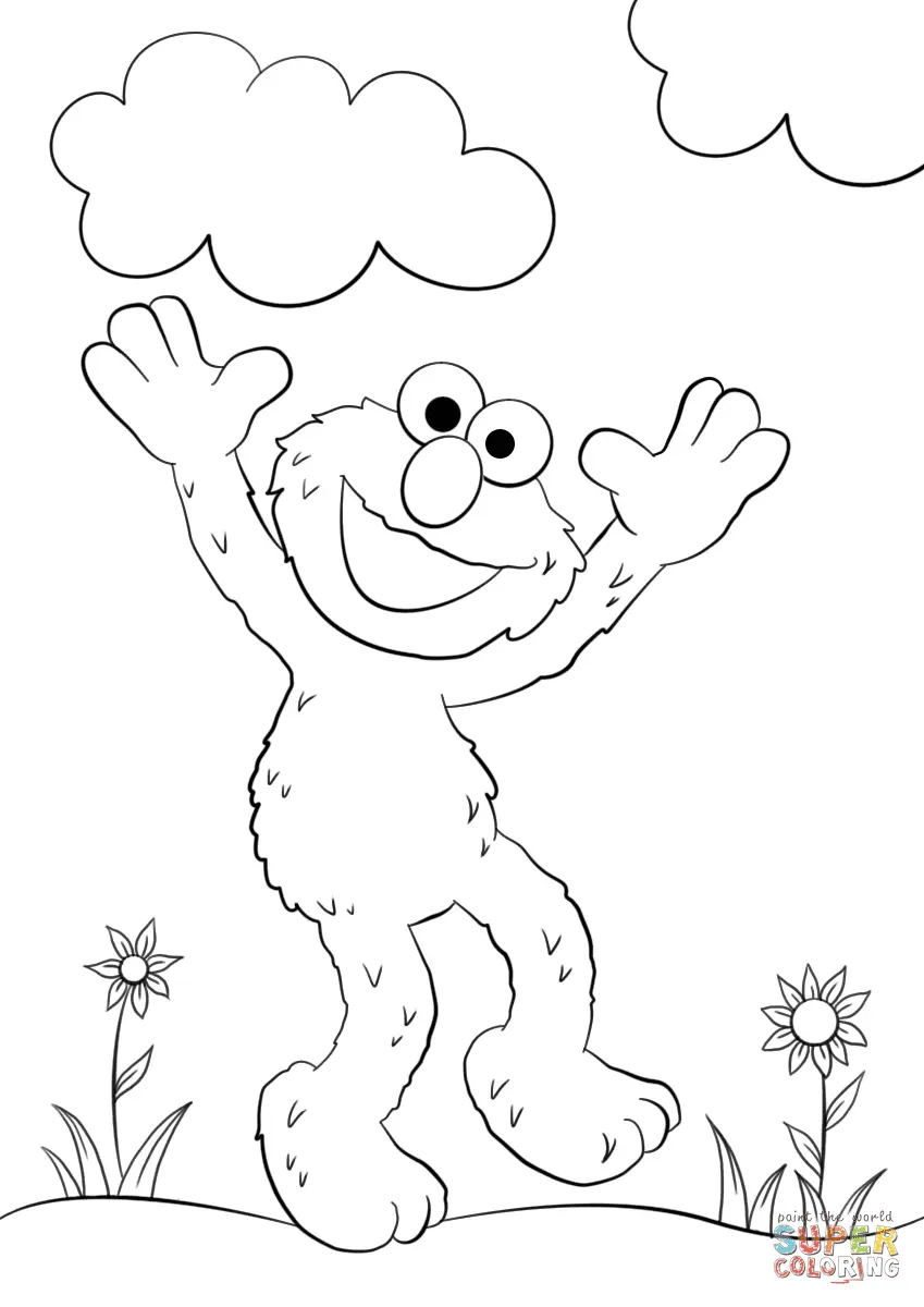 Desenhos de Elmo Para Colorir 49