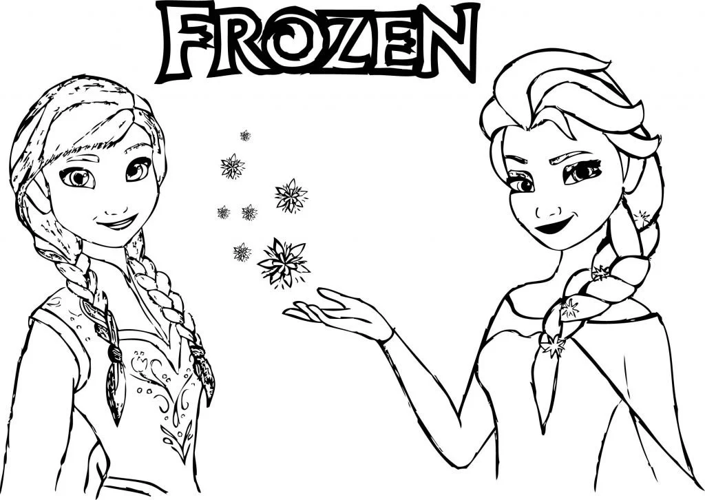 Elsa Coloring Pages 16