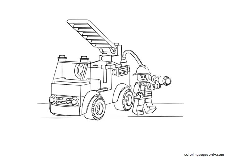 Emergency Coloring Pages 25