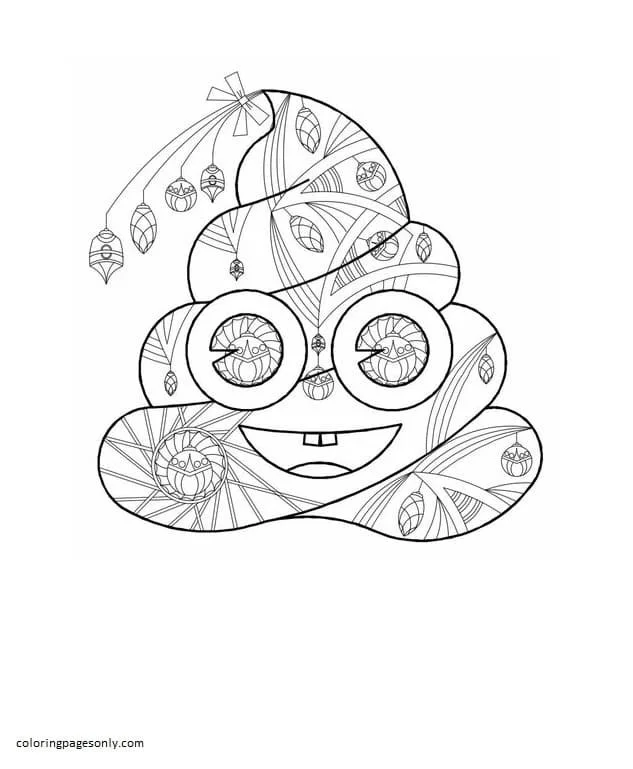 Emoji Coloring Pages 21