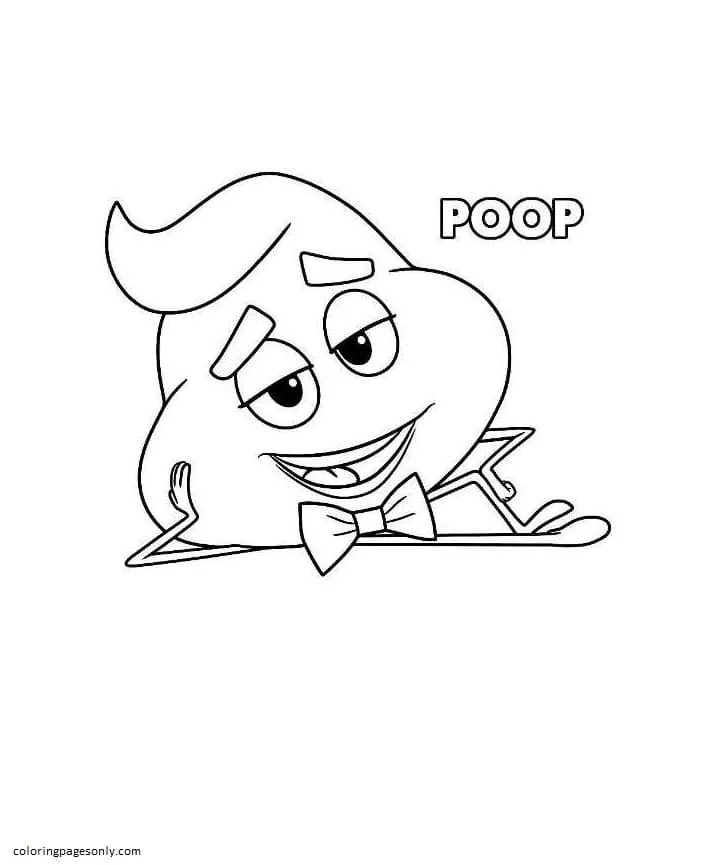 Desenhos de Emoji Para Colorir 53