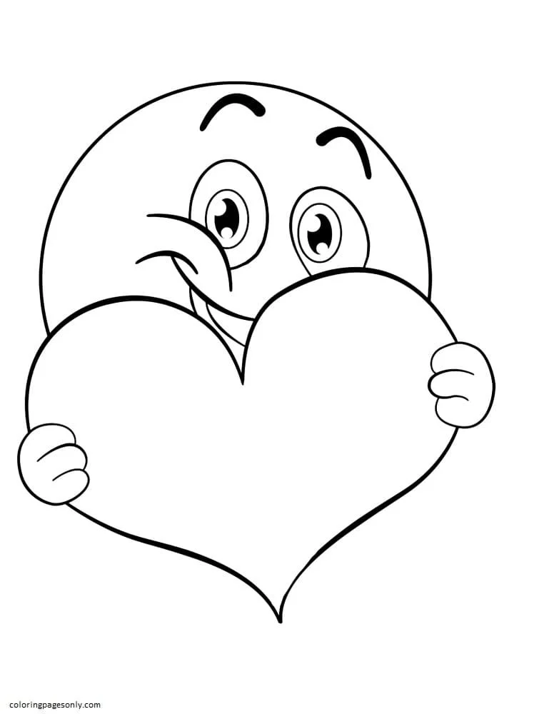 Emoji Ausmalbilder 64