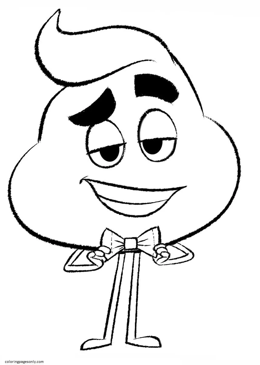 Desenhos de Emoji Para Colorir 74