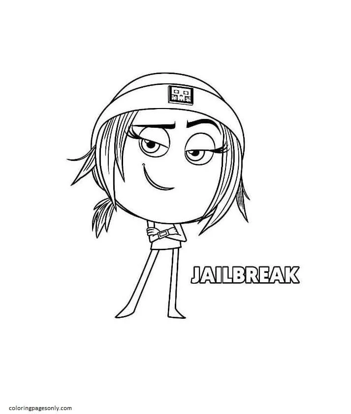 Desenhos de Emoji Para Colorir 76