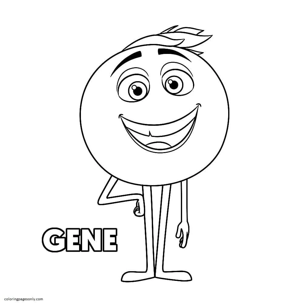 Desenhos de Emoji Para Colorir 88