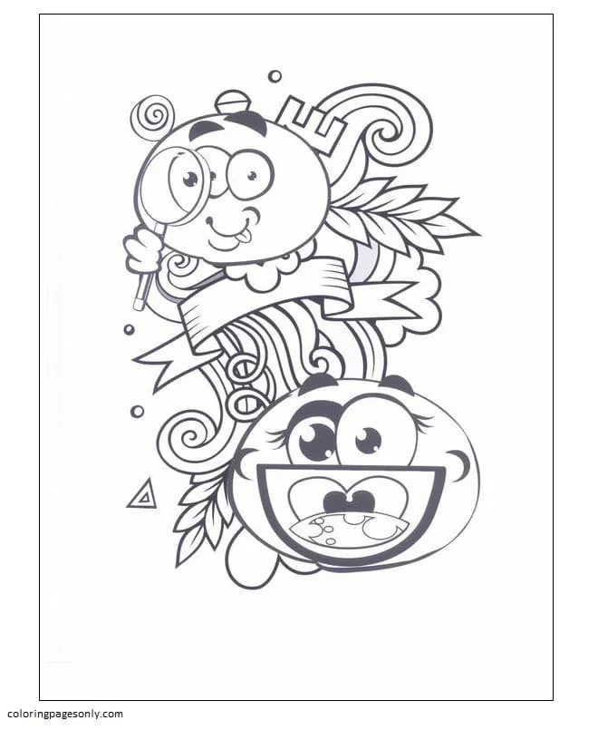 Emoji Coloring Pages 90