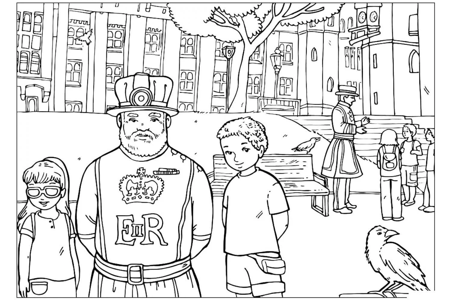 England Coloring Pages 76