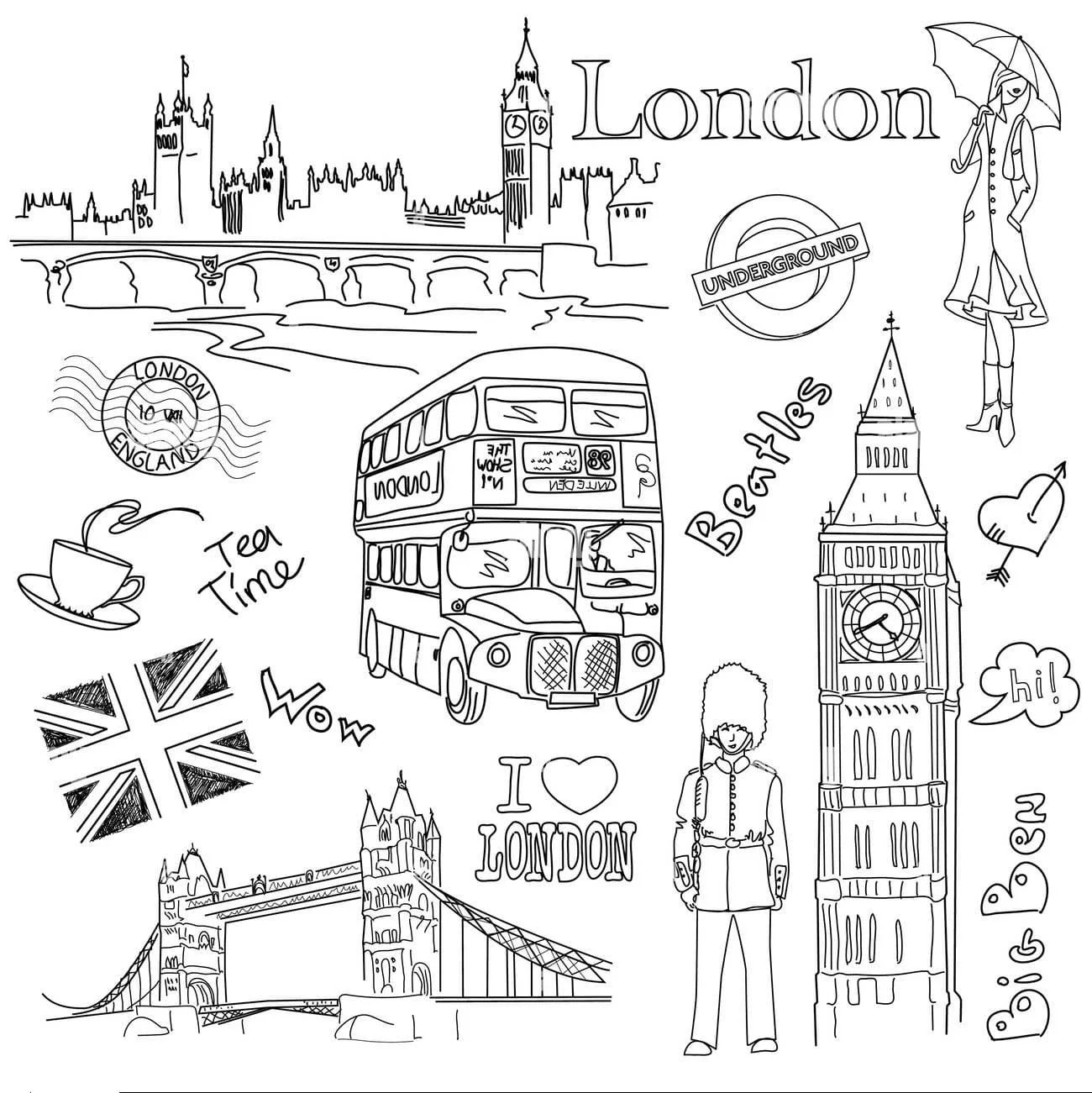 England Coloring Pages 88