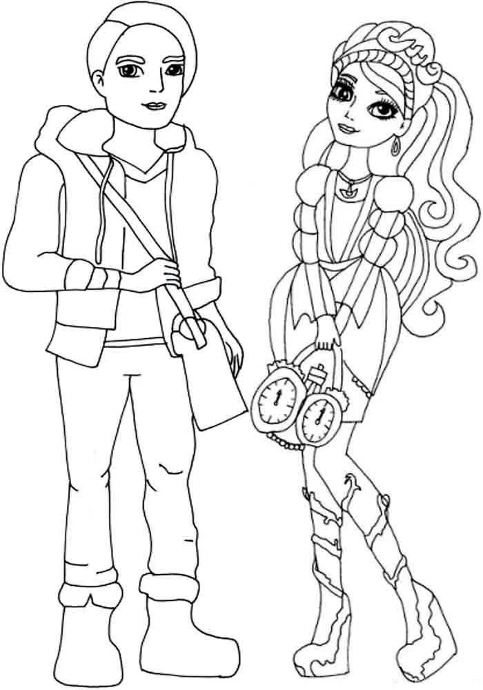 Ever After High para colorir 23