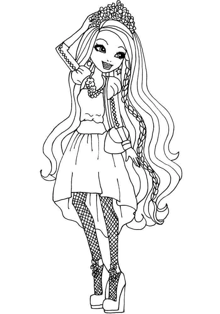 Ever After High Coloring Pages 24