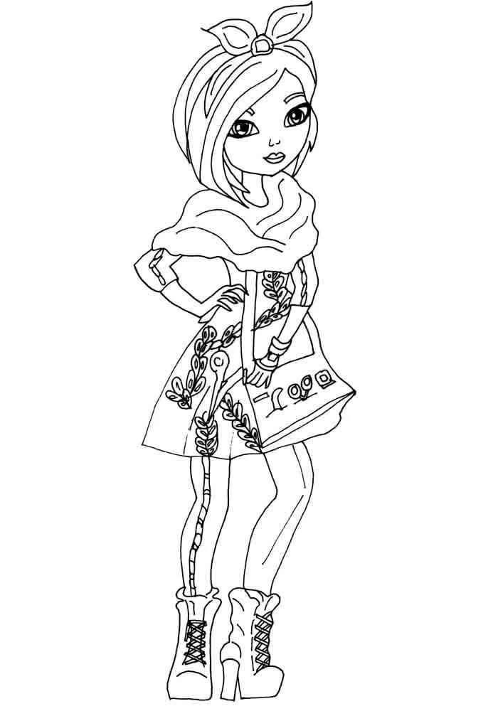 Ever After High Coloring Pages 25