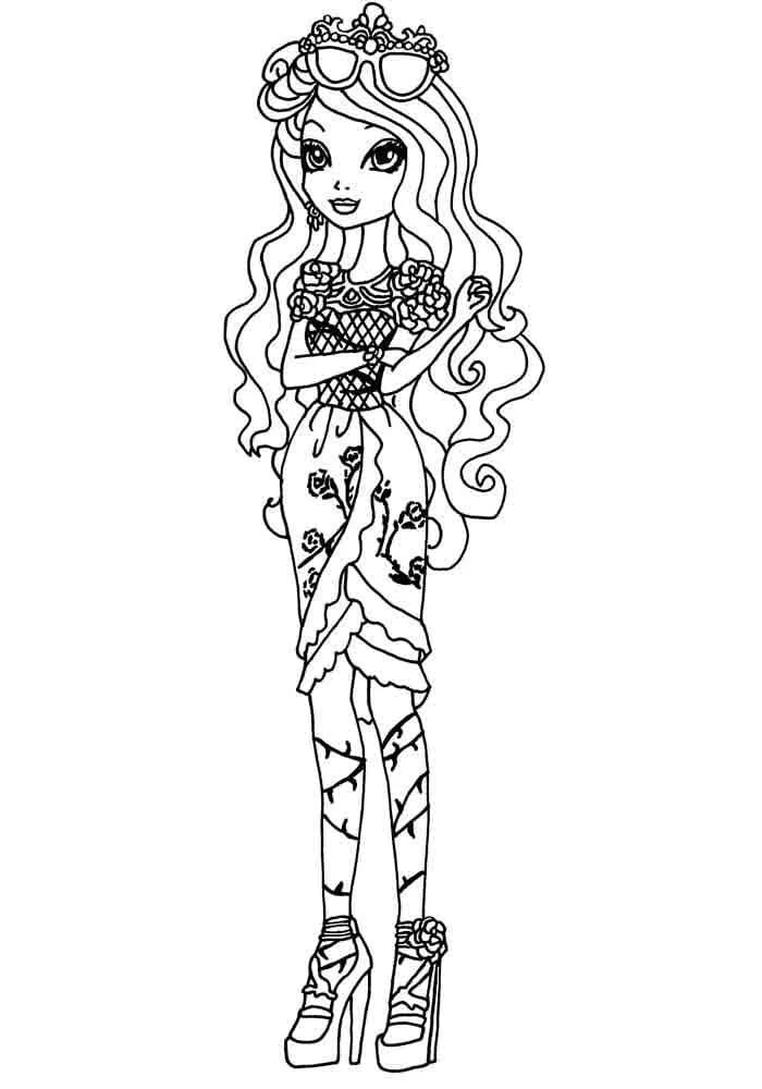 Ever After High Coloring Pages 26