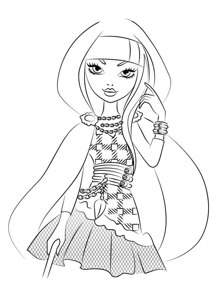 Ever After High Coloring Pages 33