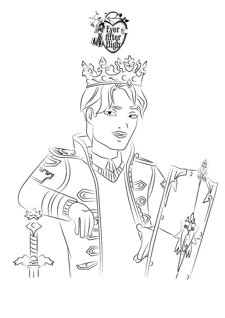 Ever After High Coloring Pages 4