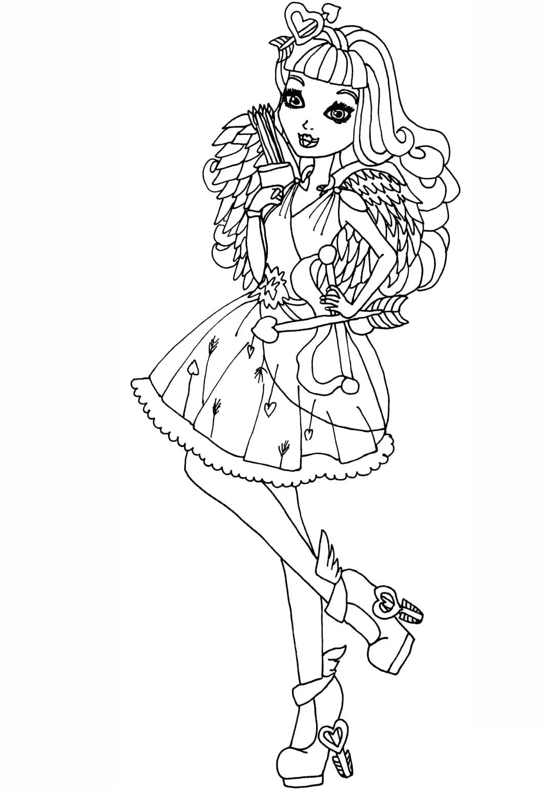 Ever After High Coloring Pages 48