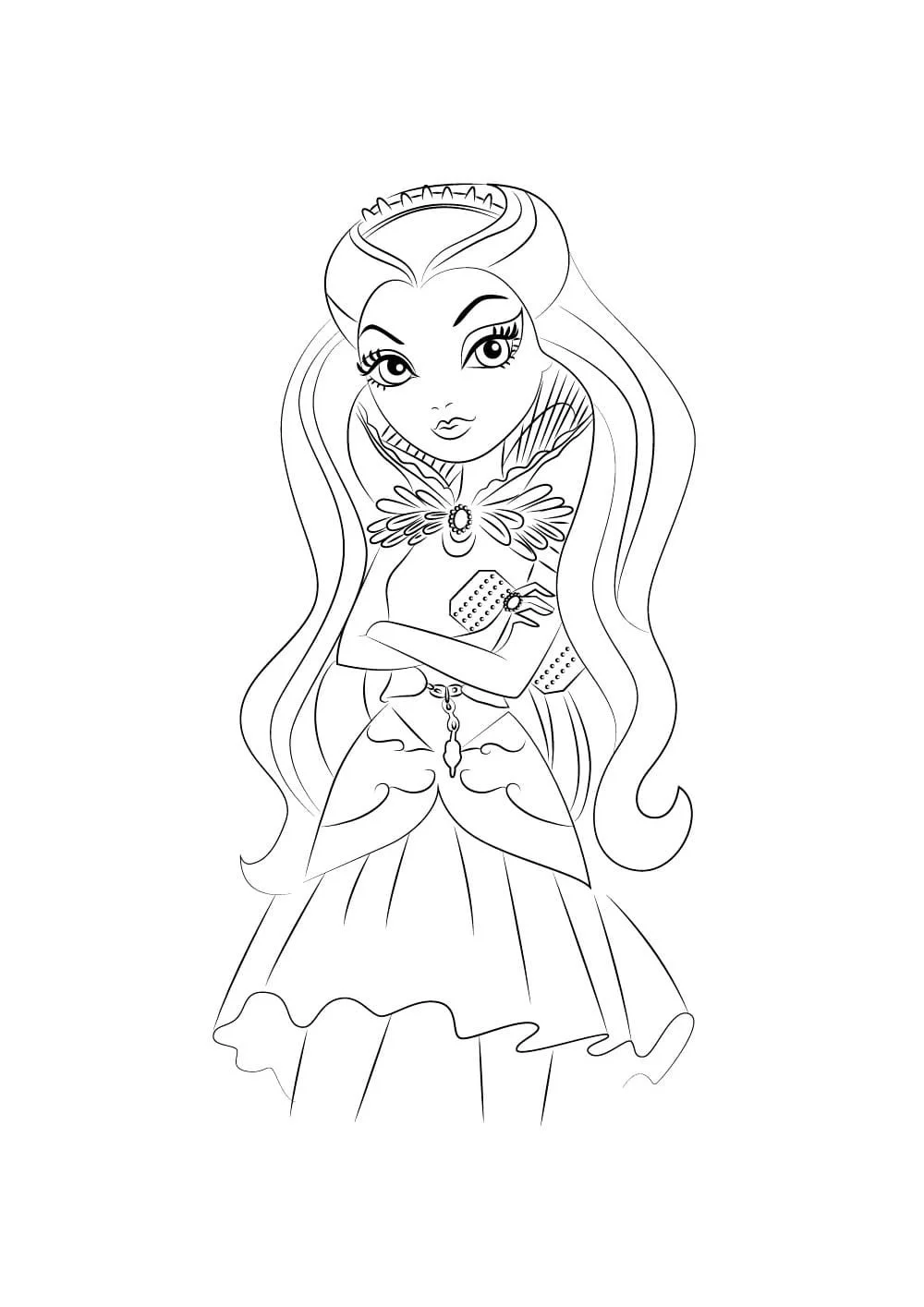 Ever After High Coloring Pages 53