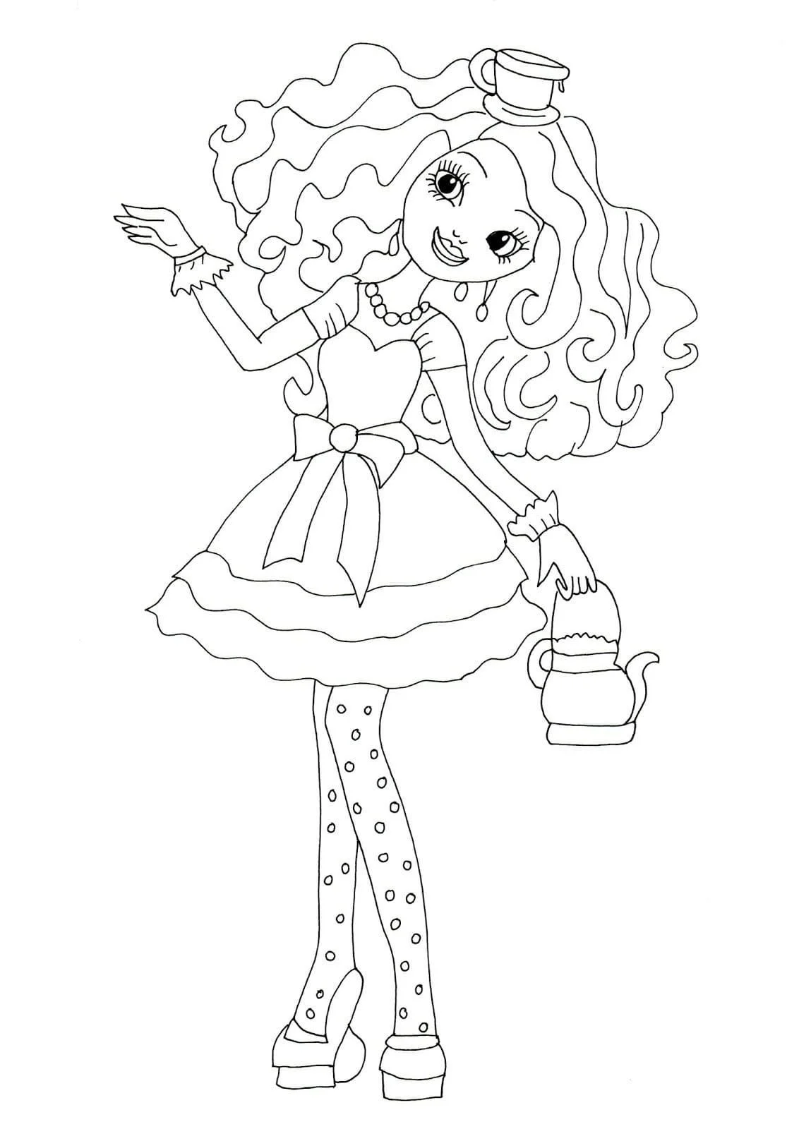 Ever After High para colorir 58