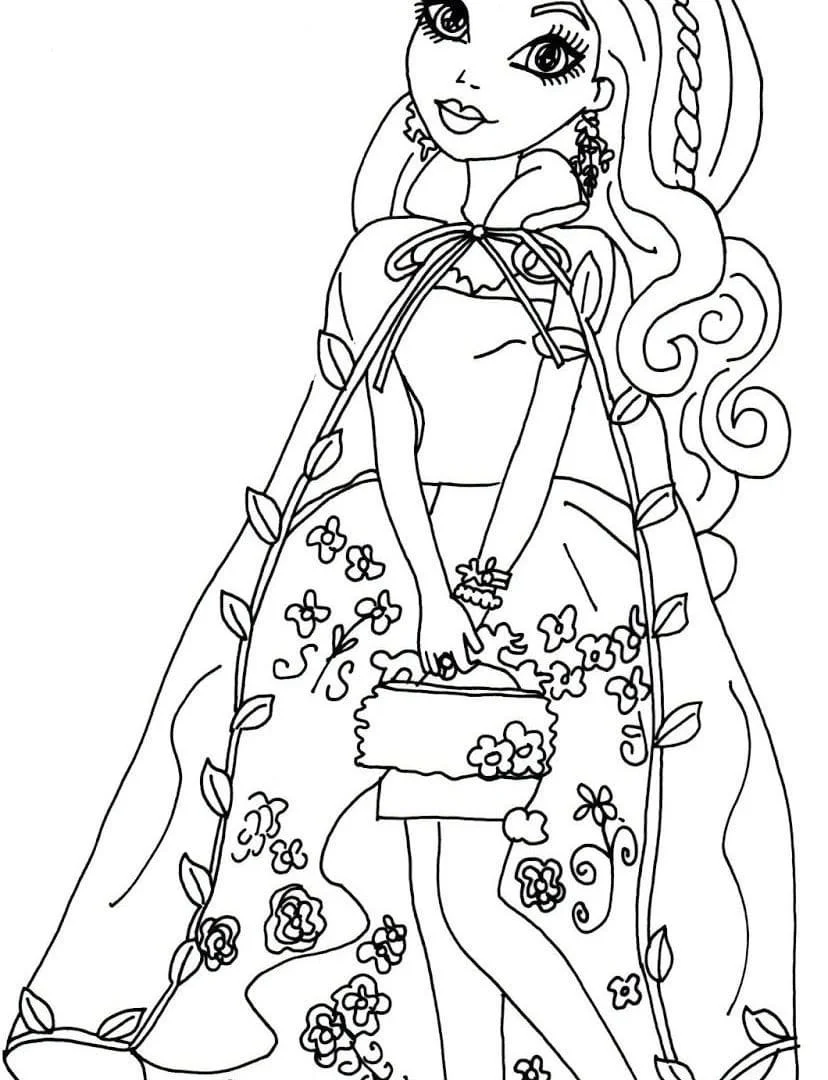 Ever After High Coloring Pages 59