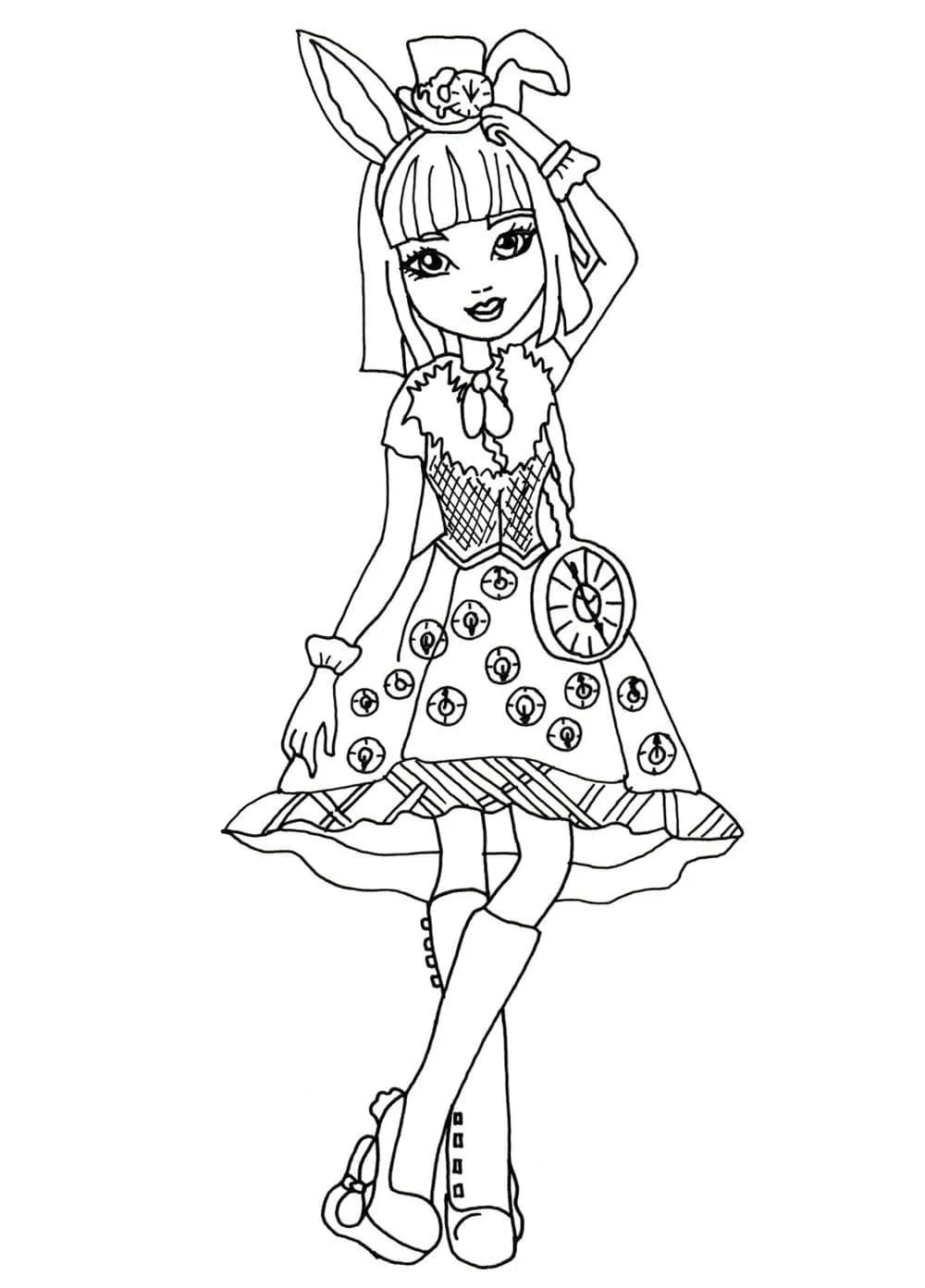 Ever After High para colorir 6