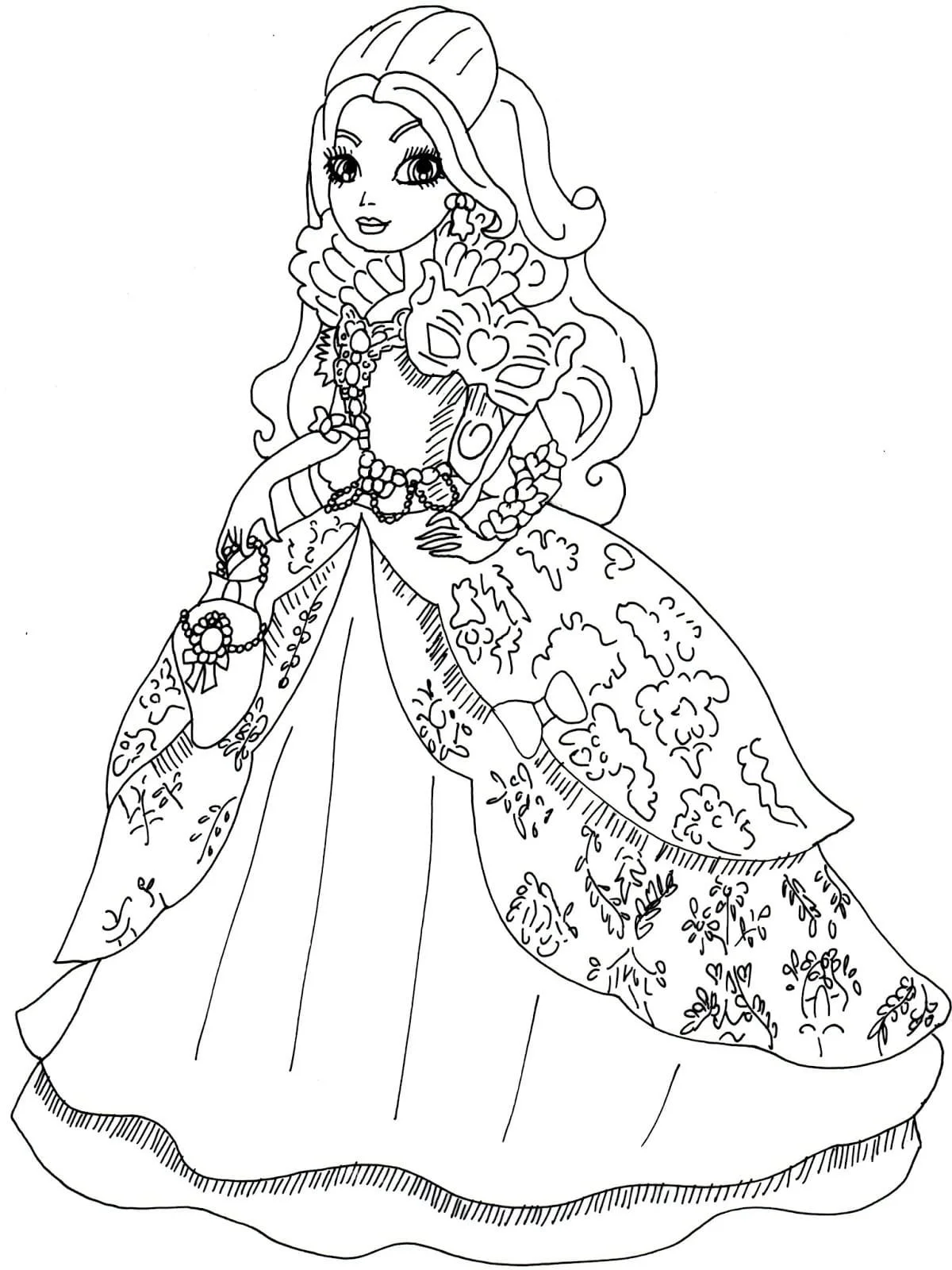 Ever After High Coloring Pages 60