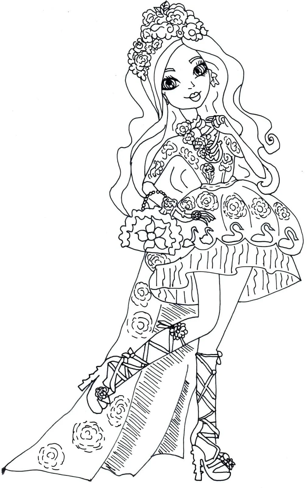 Ever After High Coloring Pages 62