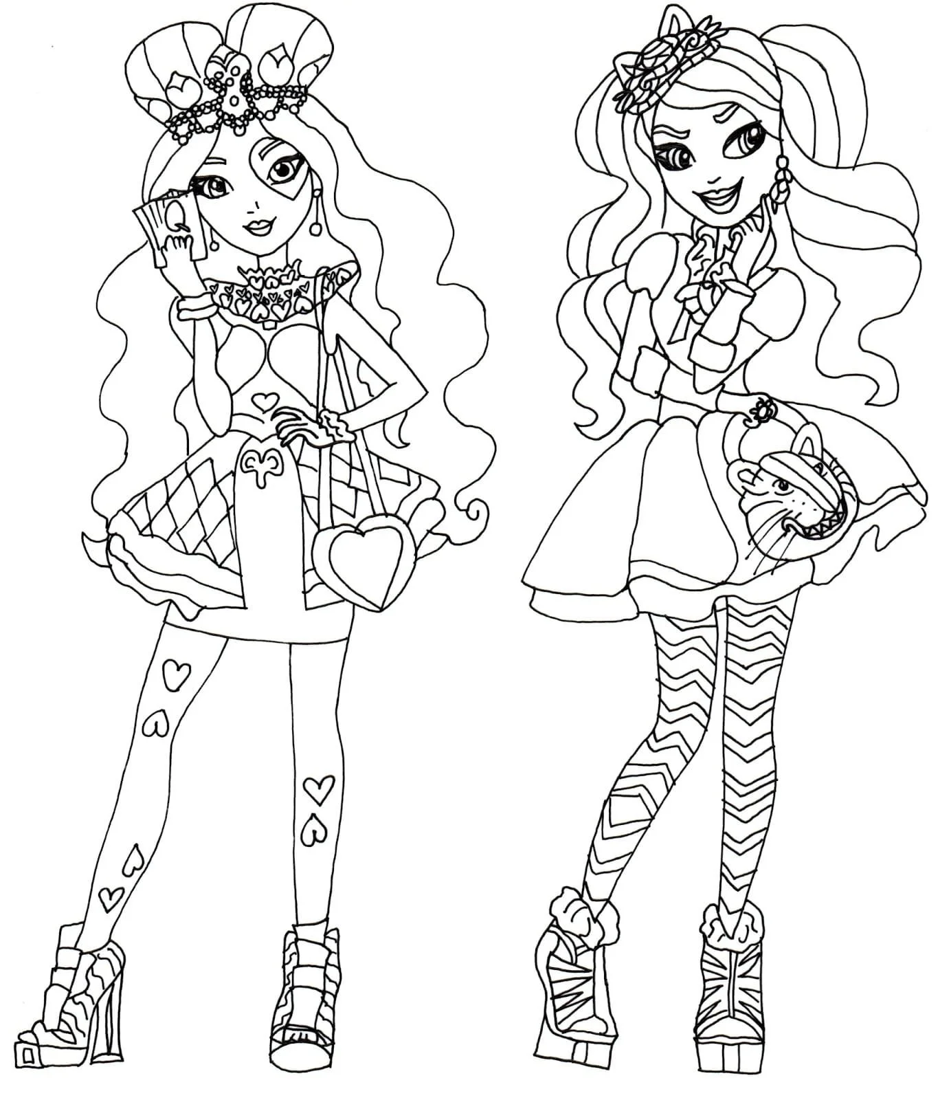 Ever After High para colorir 65