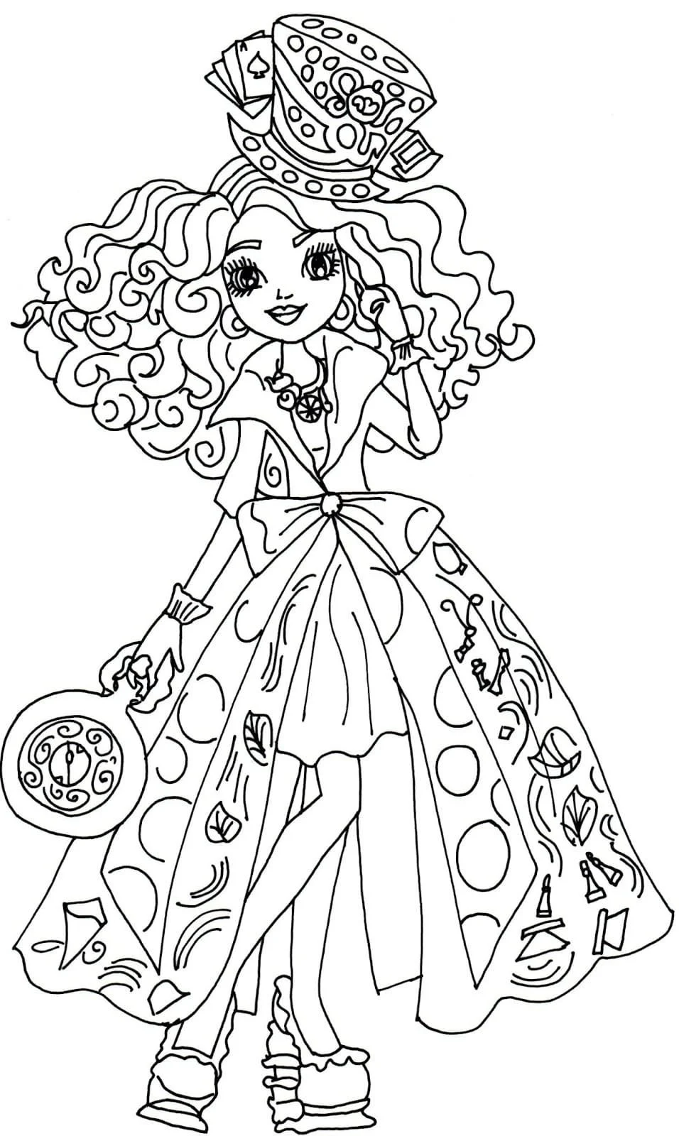 Ever After High para colorir 66