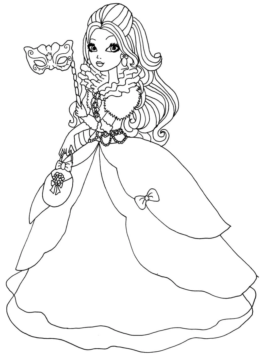 Ever After High Coloring Pages 67