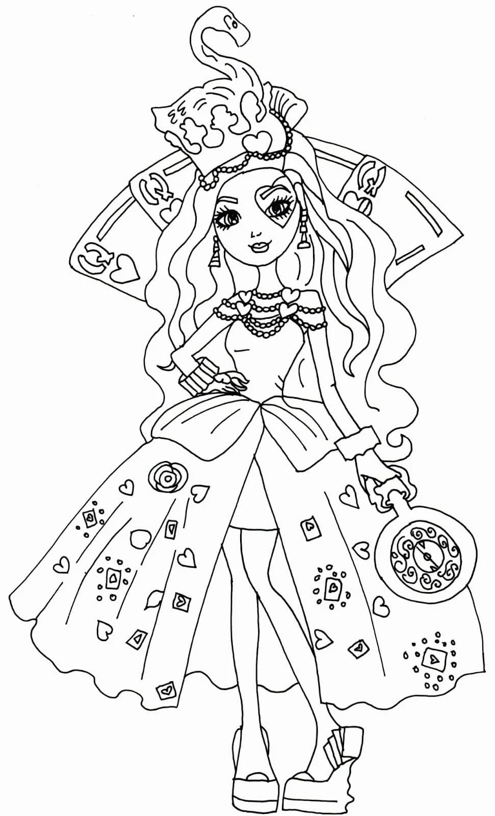 Ever After High Coloring Pages 75