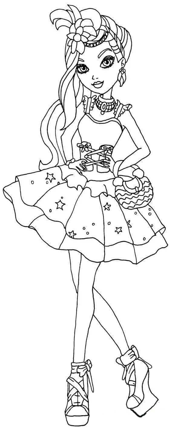 Ever After High Coloring Pages 78