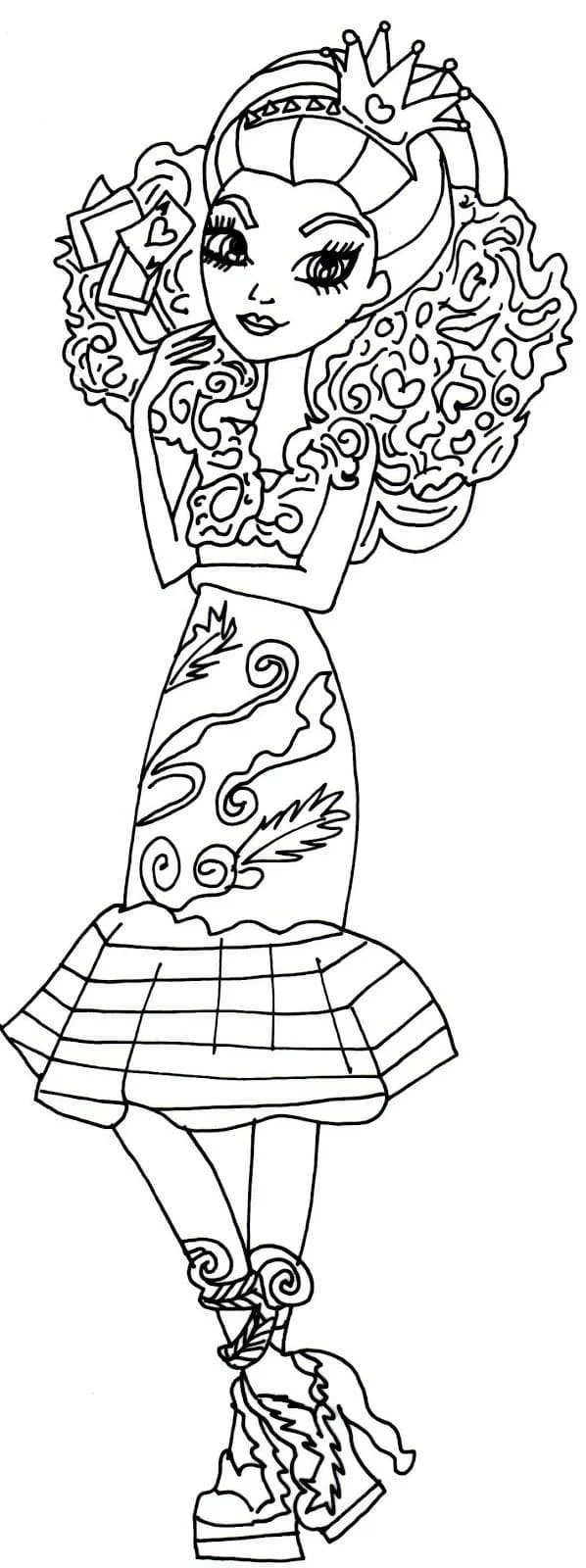 Ever After High Coloring Pages 79