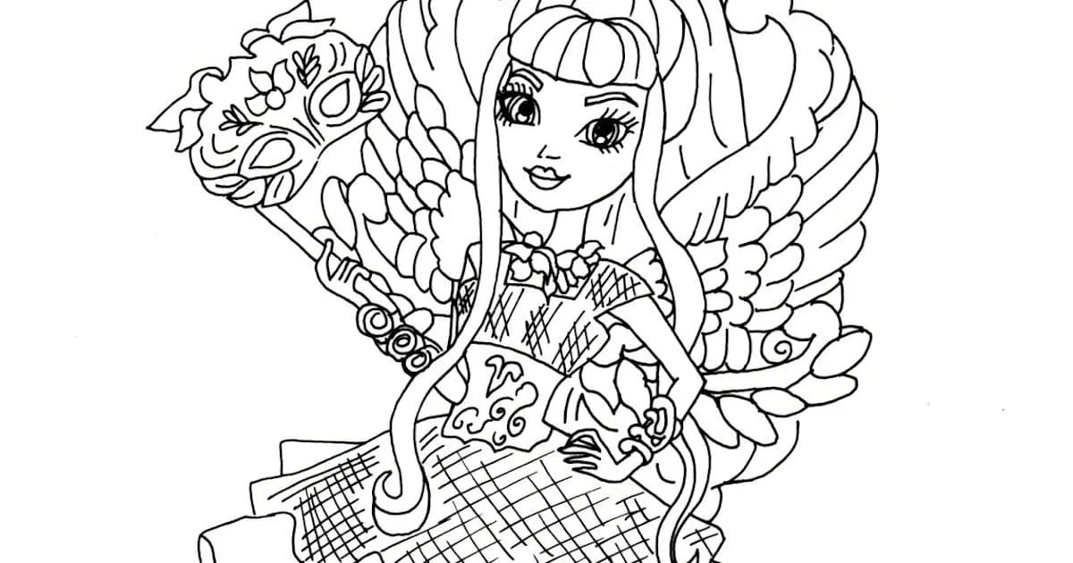 Ever After High Coloring Pages 80