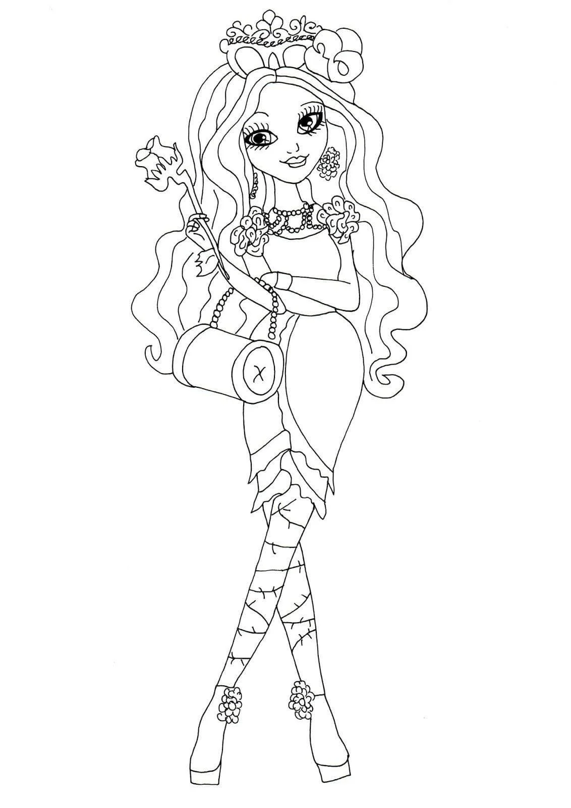 Ever After High Coloring Pages 81