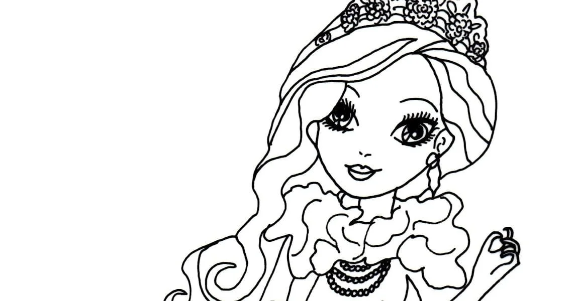 Ever After High Coloring Pages 82