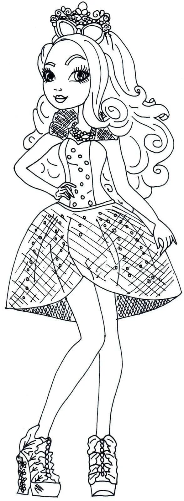 Ever After High Coloring Pages 85