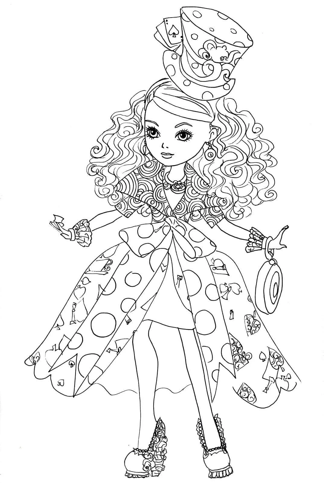 Ever After High para colorir 86