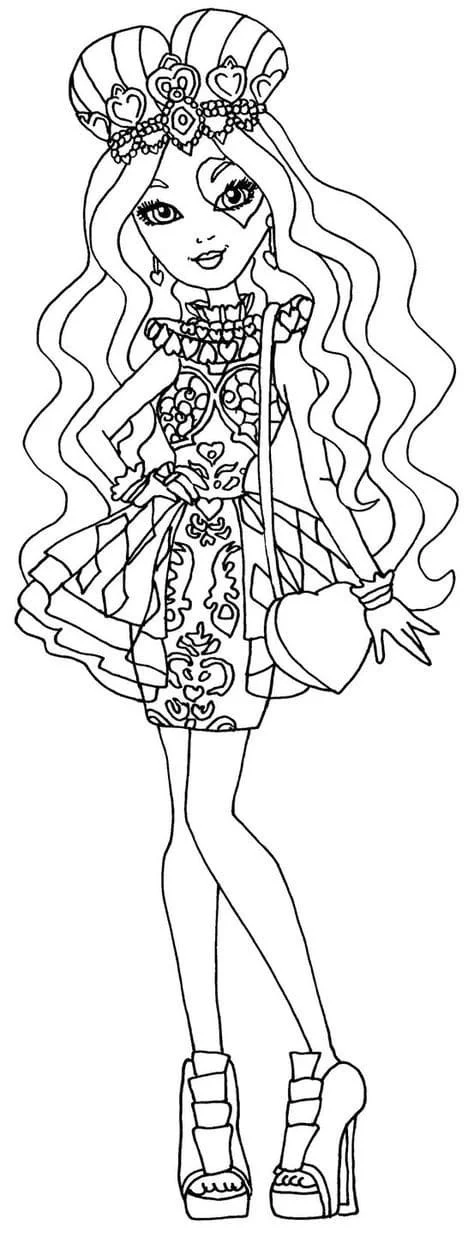 Ever After High Coloring Pages 87