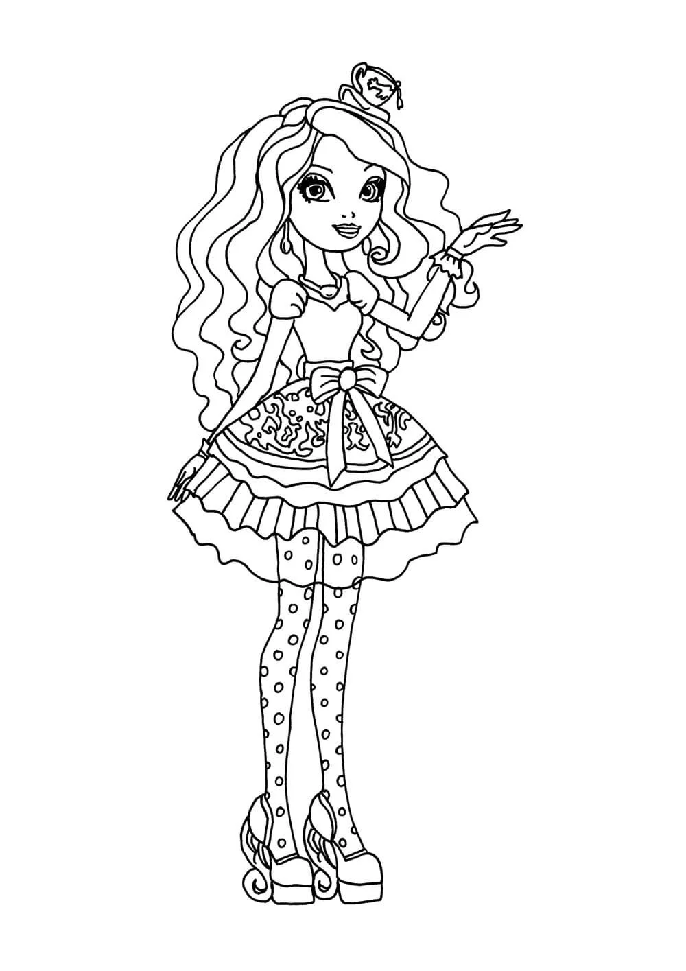 Ever After High Coloring Pages 89