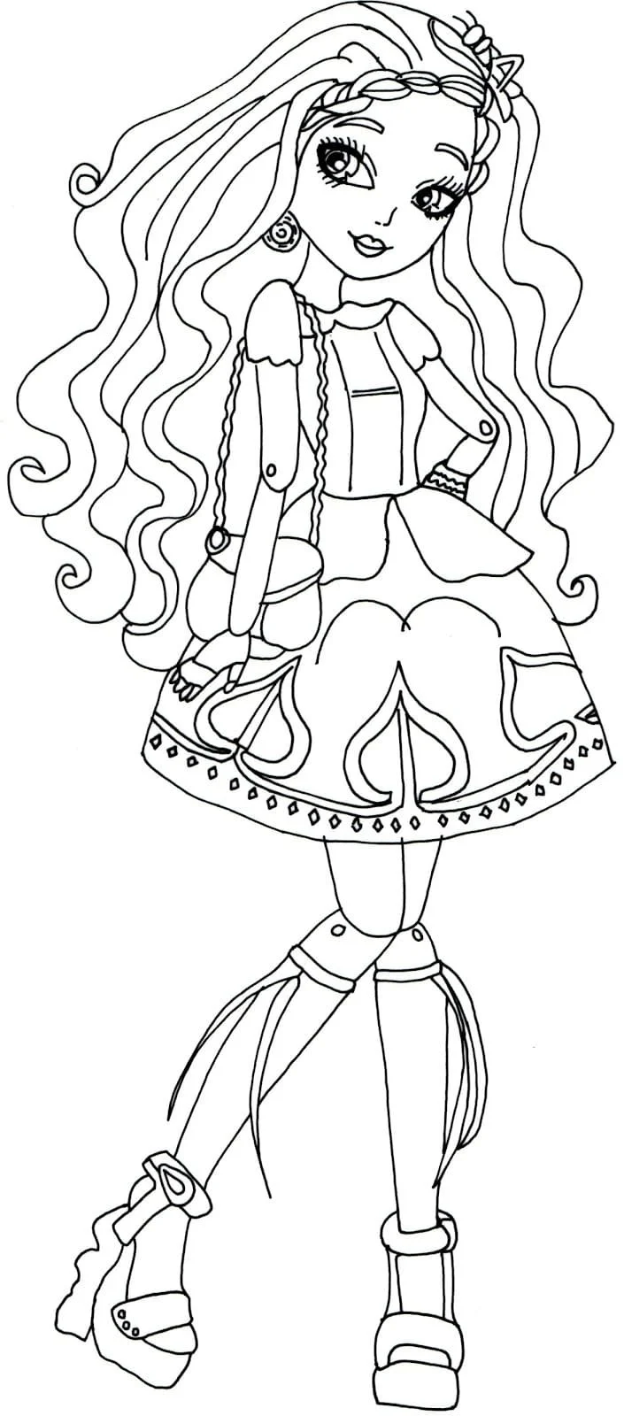 Ever After High Coloring Pages 93