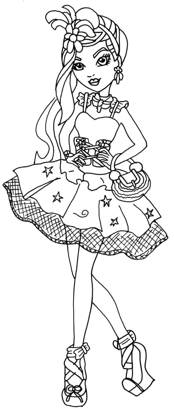 Ever After High Coloring Pages 94