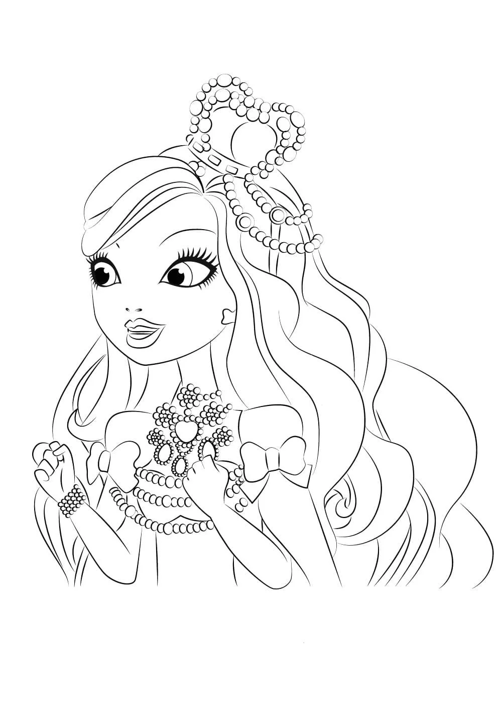 Ever After High Coloring Pages 96