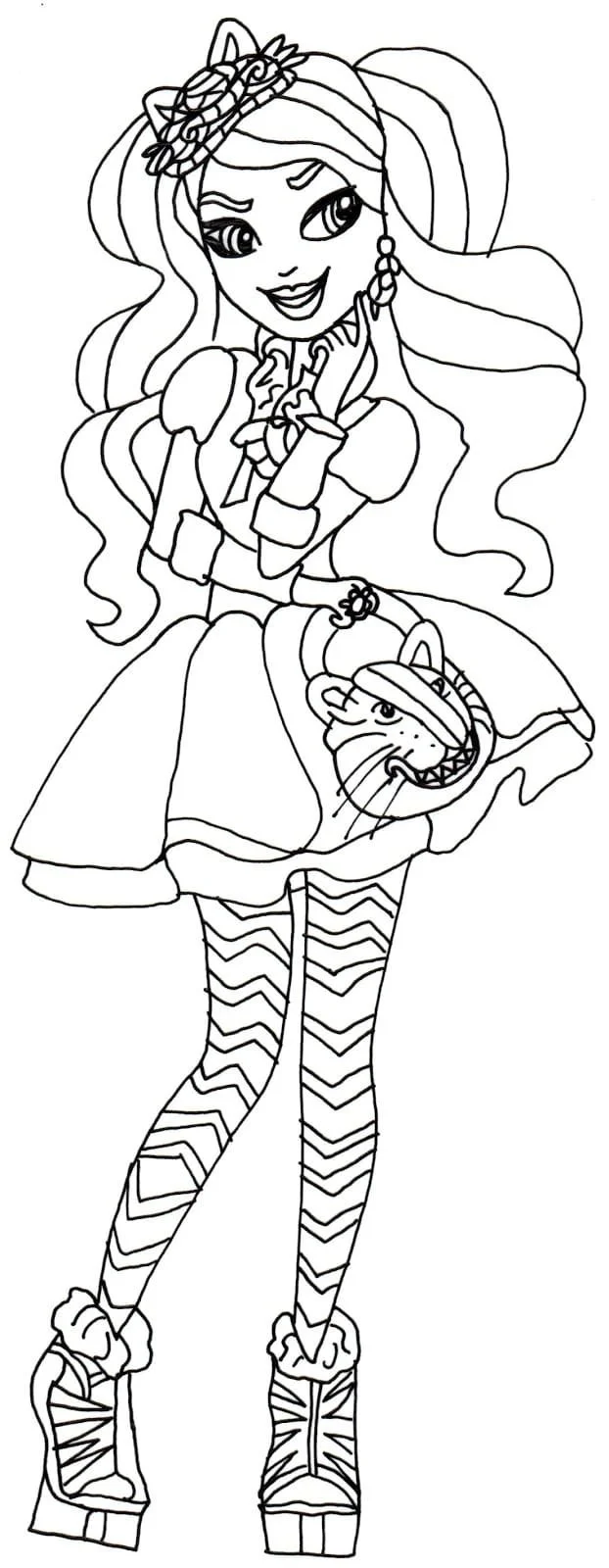 Ever After High Coloring Pages 97