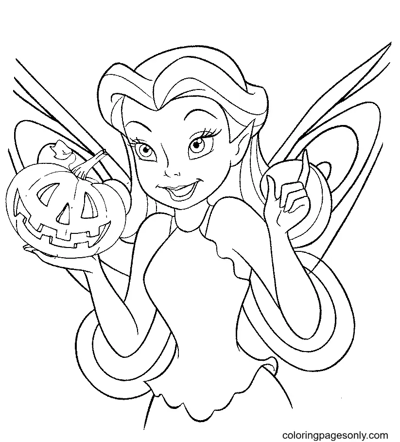 Fairy Coloring Pages 59