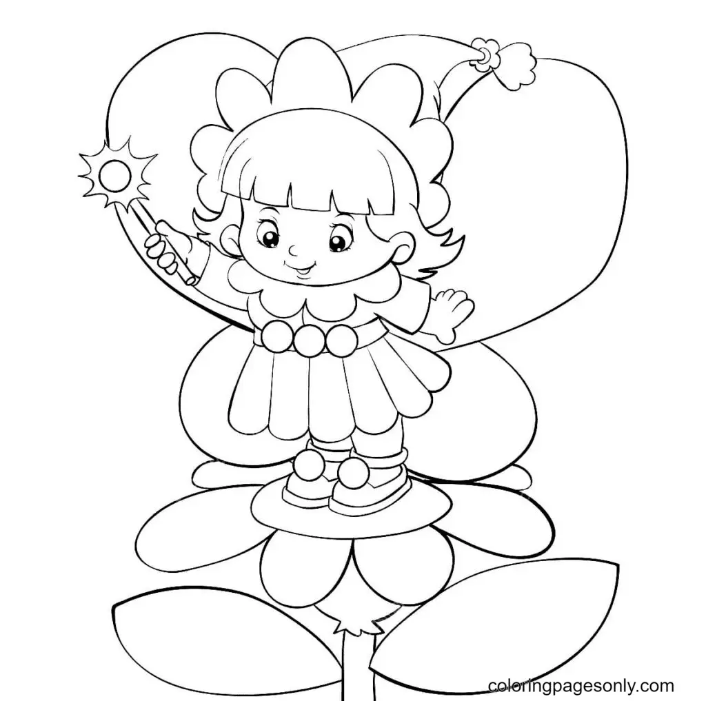 Fairy Coloring Pages 88