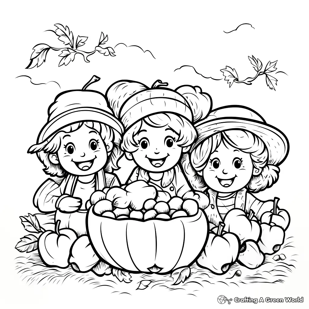 Herbst Ausmalbilder 142