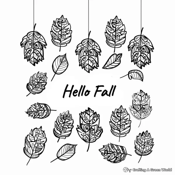 Herbst Ausmalbilder 27