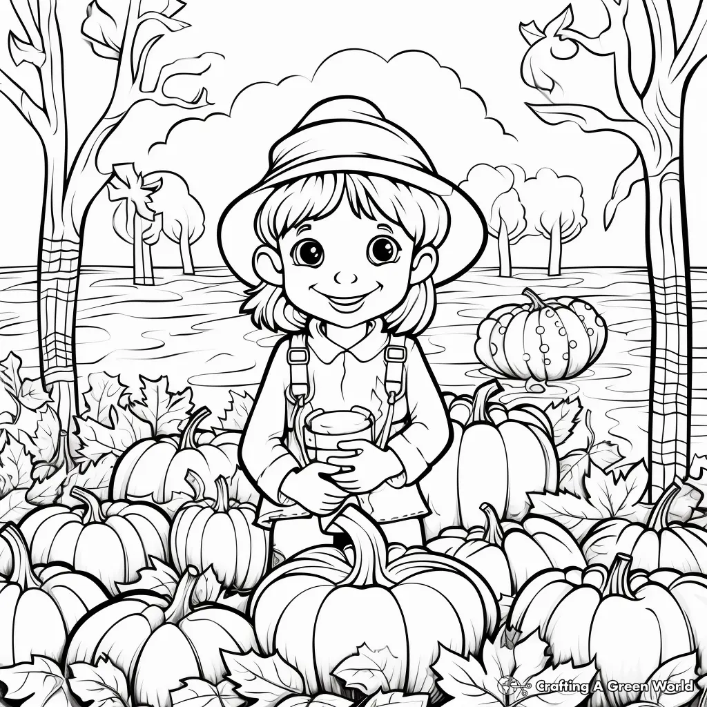 Herbst Ausmalbilder 44