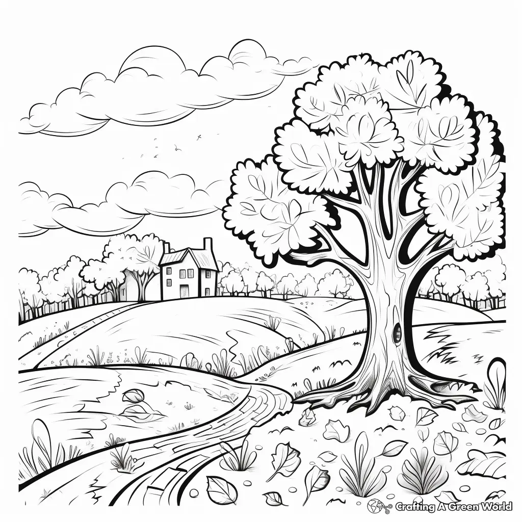 Herbst Ausmalbilder 8